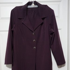 Monroe & Main Deep Purple Pant Suit